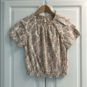 Mirth peacock crop top